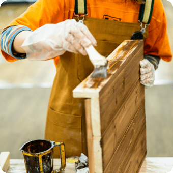 耐摩耗性に優れたキャンバス地の素材