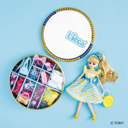 リカちゃんの収納ボックス作品イメージ