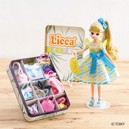 リカちゃんの収納ボックス作品イメージ