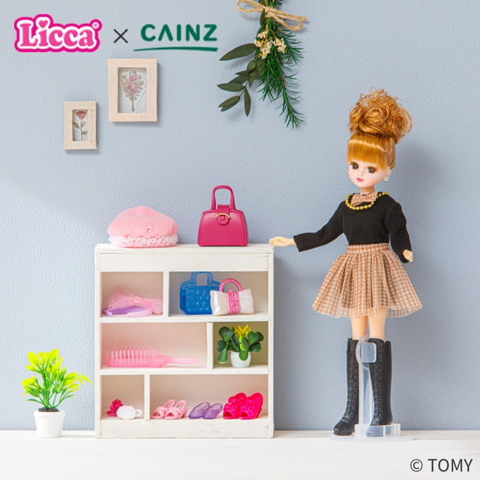 簡単DIY！リカちゃんグッズを収納できるオリジナル家具作り