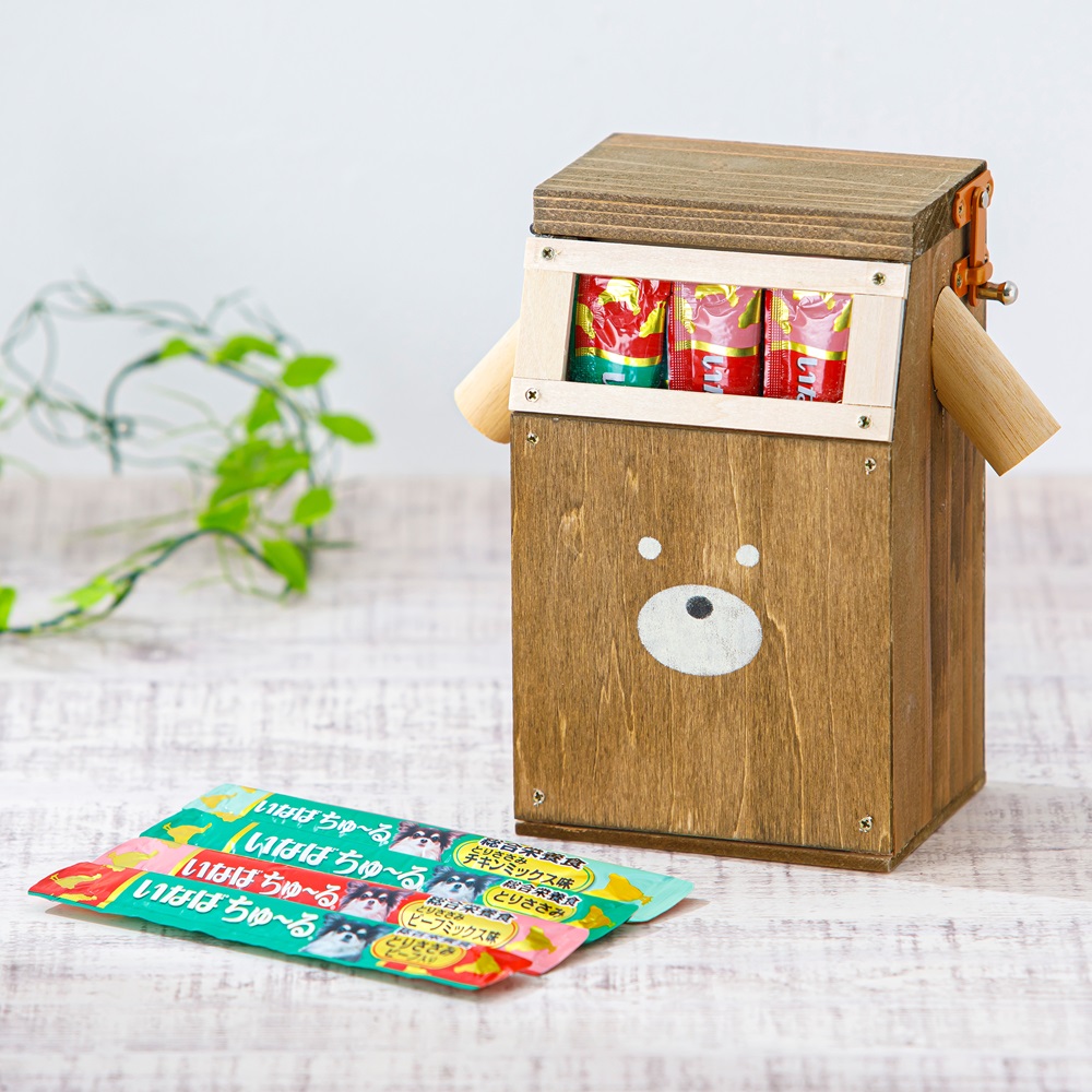 ちゅ〜るを収納できるオリジナルボックス作り