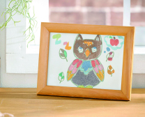 色砂を使ったすな絵